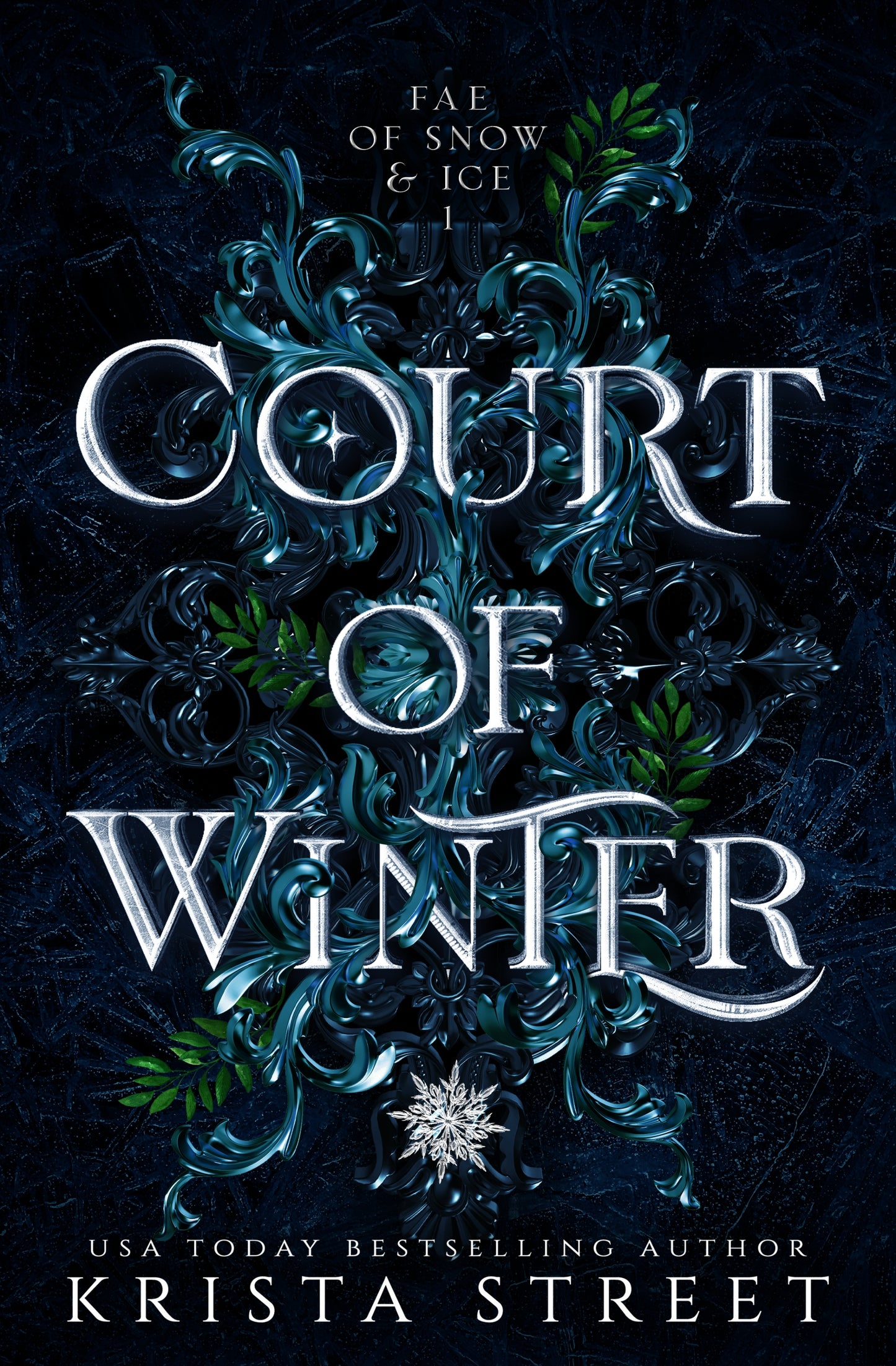 Fantasy novel cover 'Court of Winter' by Krista Street
