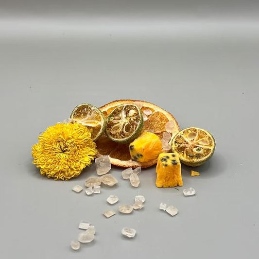 Sliced Fruit Tea - Green Kumquat Orange Chrysanthemum
