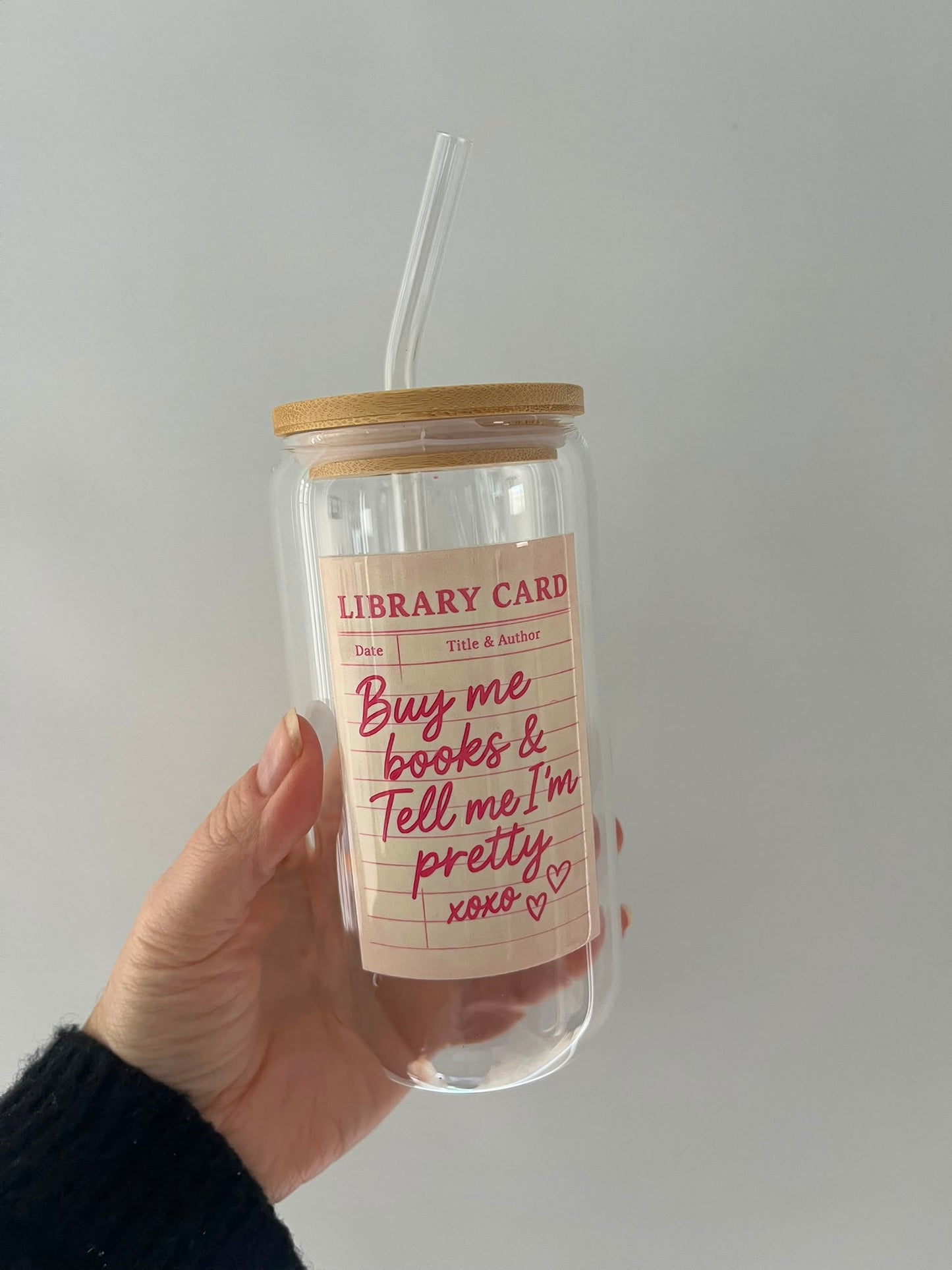 Library Card Tumbler