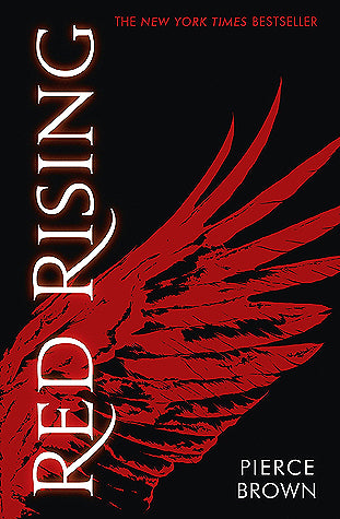 Fantasy novel cover 'Red Rising' by Pierce Brown.