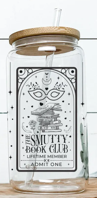 Smutty Book Club Lifetime Member 16oz Tumbler