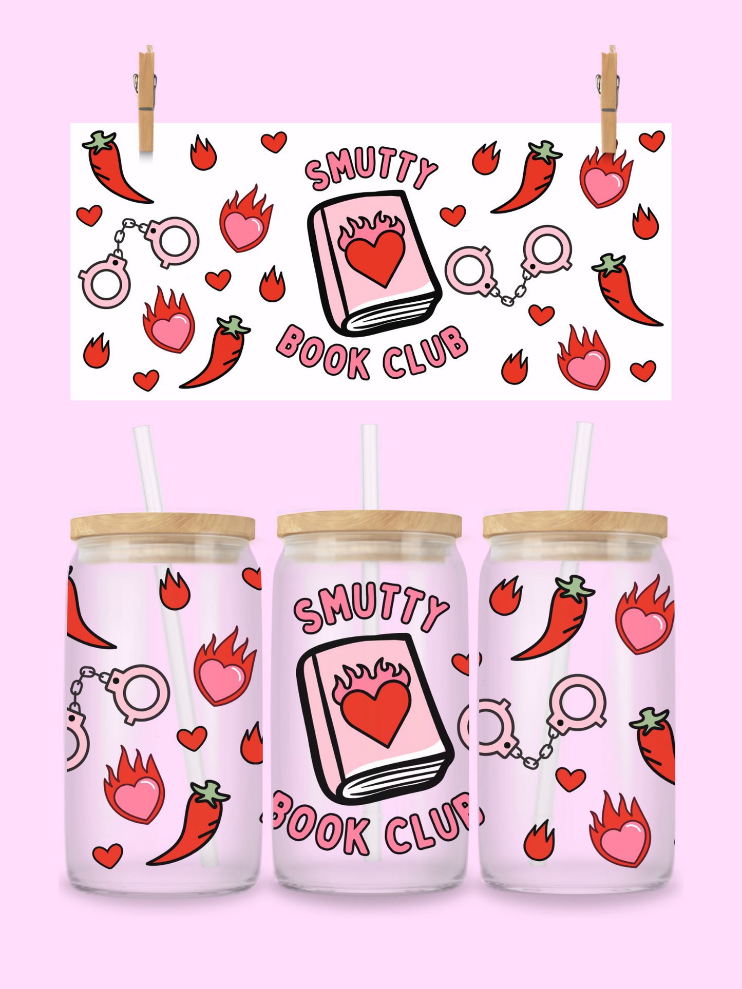 Smutty Book Club 16oz Tumbler
