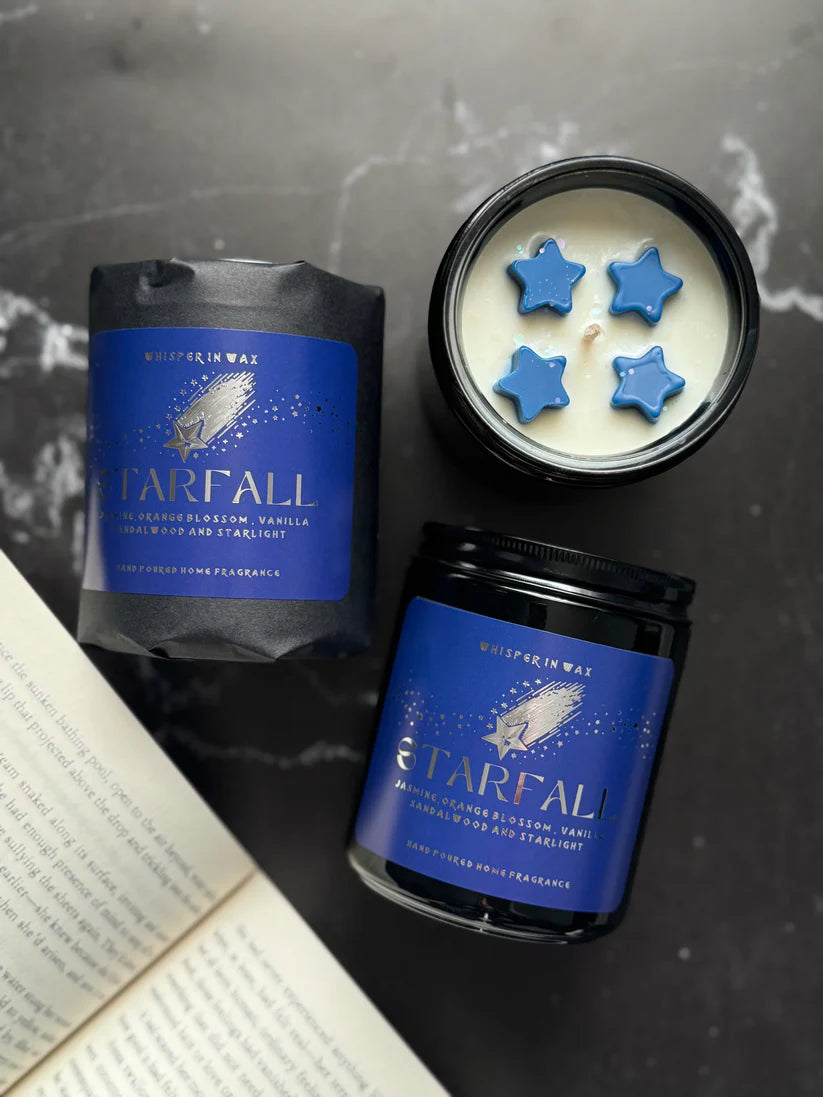 Starfall Candle by Whisper In Wax