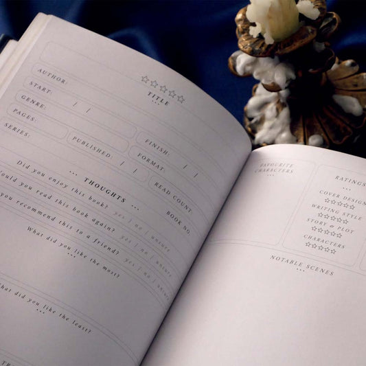 Reading Journal - Royal Blue