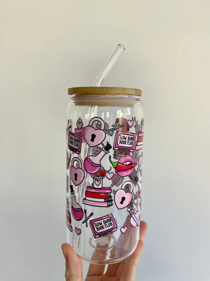 Glass Bookish Tumblers