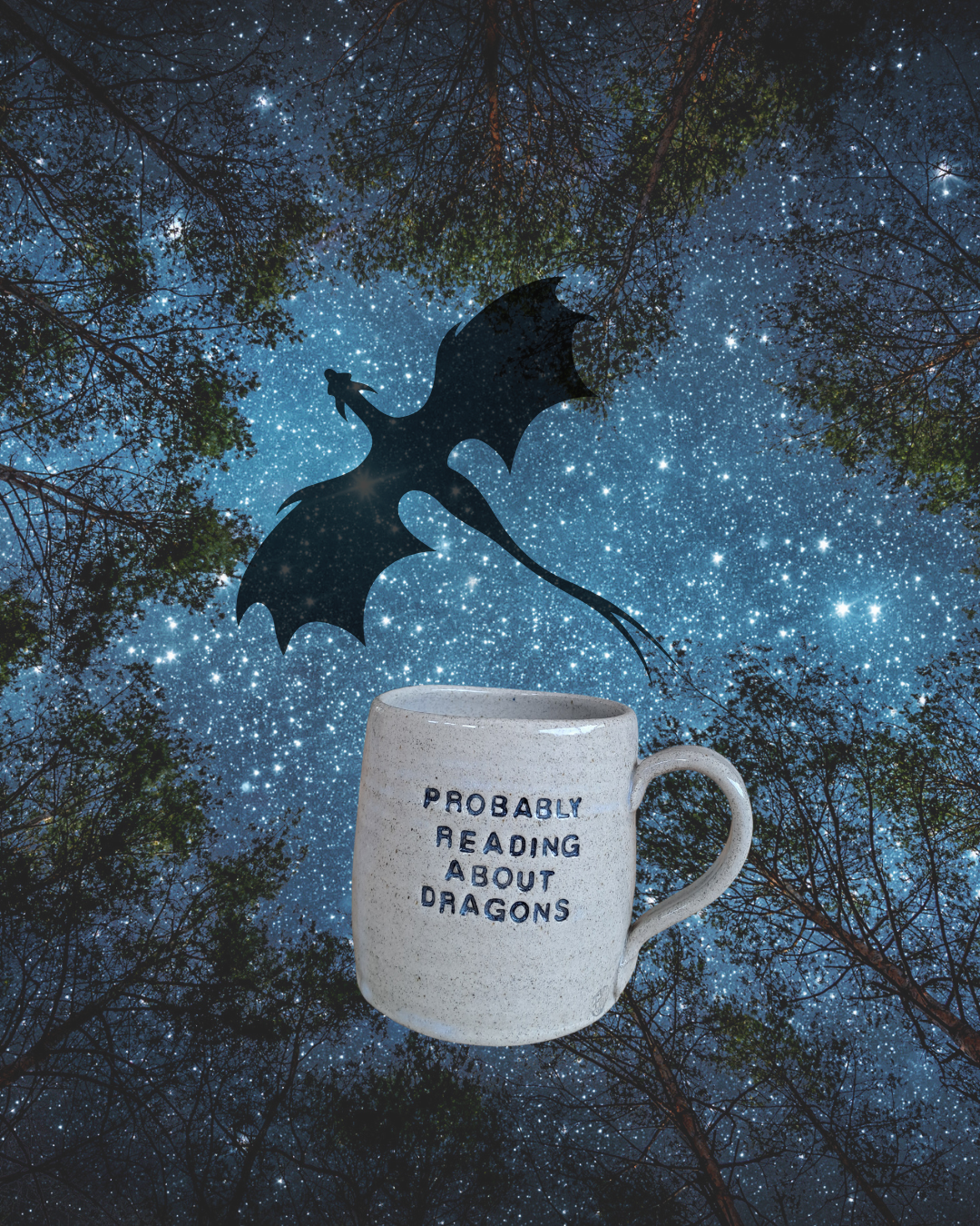 Probably Reading About Dragons Mug
