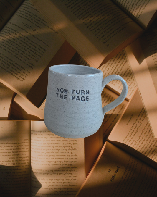 Now Turn The Page Mug