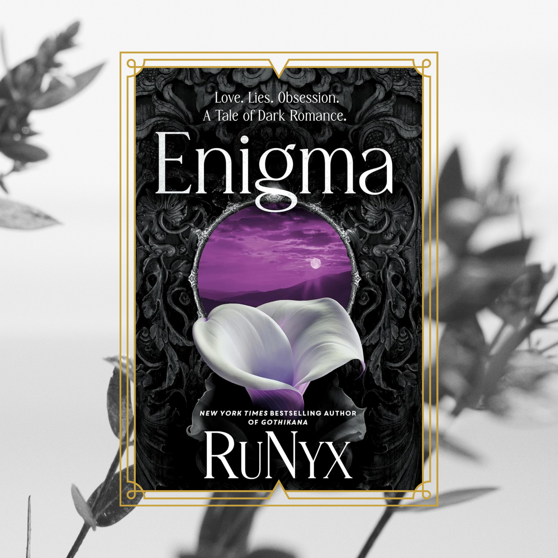 Enigma_by_RuNyx book cover on a white background