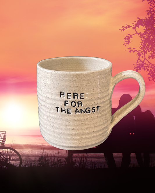 Here For The Angst Mug