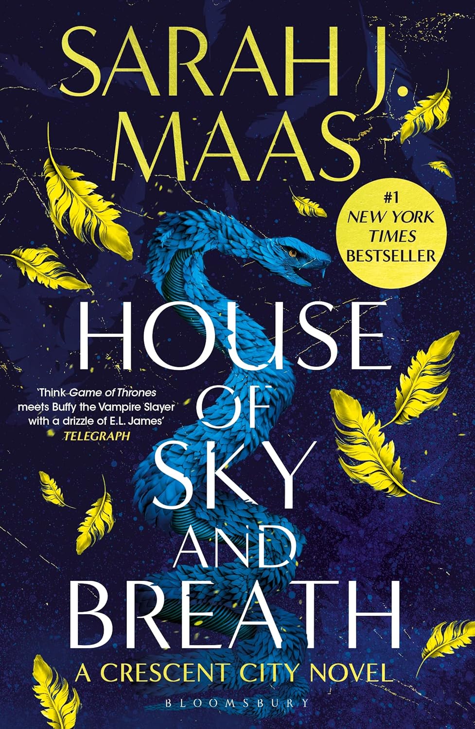 House of Sky and Breath - By Sarah J. Maas - Crescent City Series Book Two