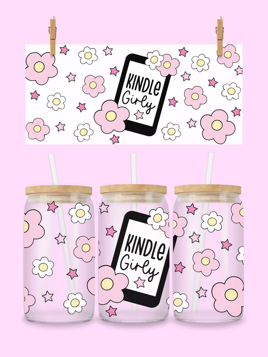Kindle Girly 16oz Tumbler