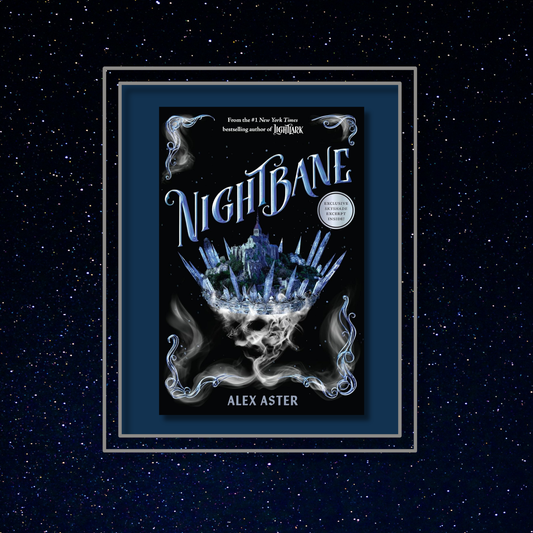 Nightbane cover on a starry night background