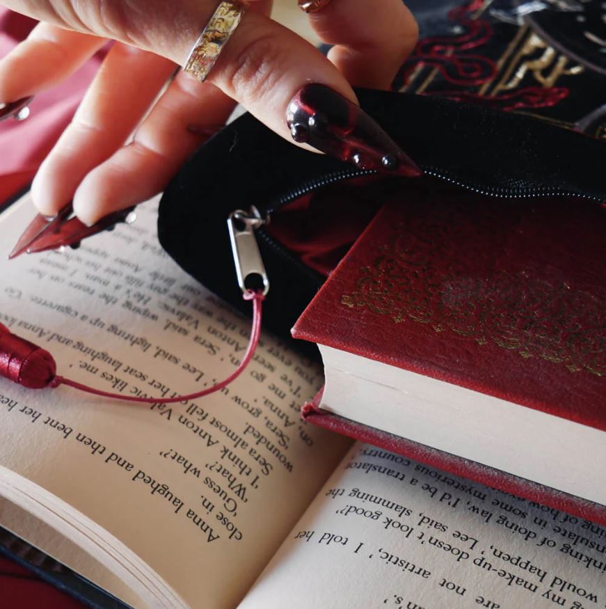 Serpents & Swords Book Sleeve - Black