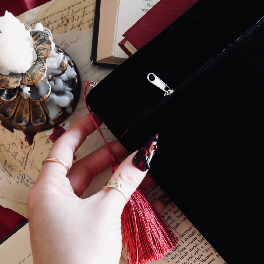 Serpents & Swords Book Sleeve - Black