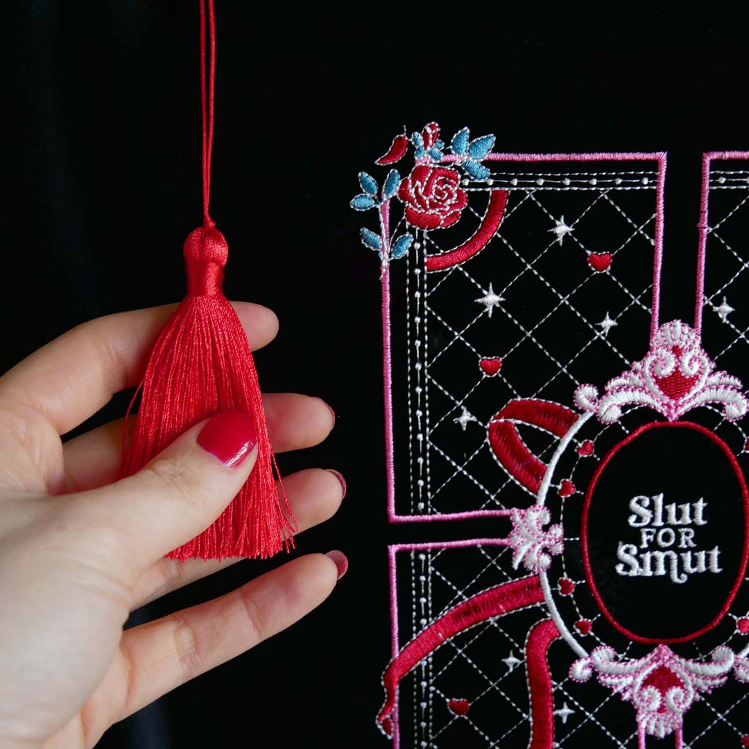 Slut for Smut Book Sleeve - Black
