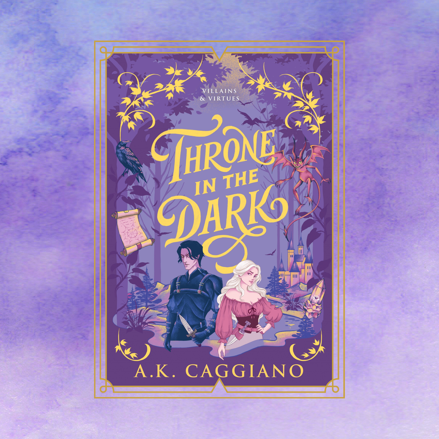 Throne in the Dark By A.K Caggiano