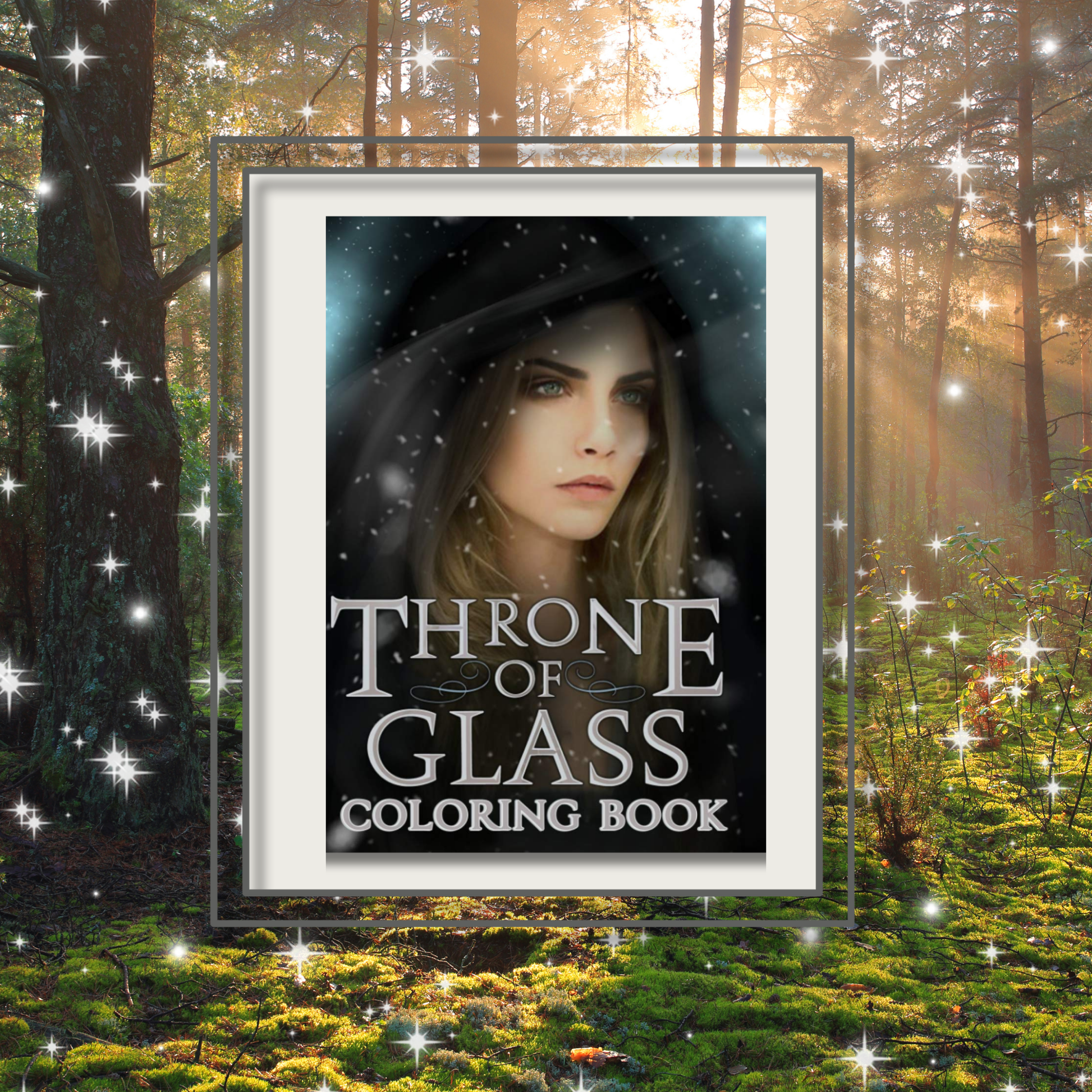 Throne_of_glass_colouring_book_cover_on_forest_background