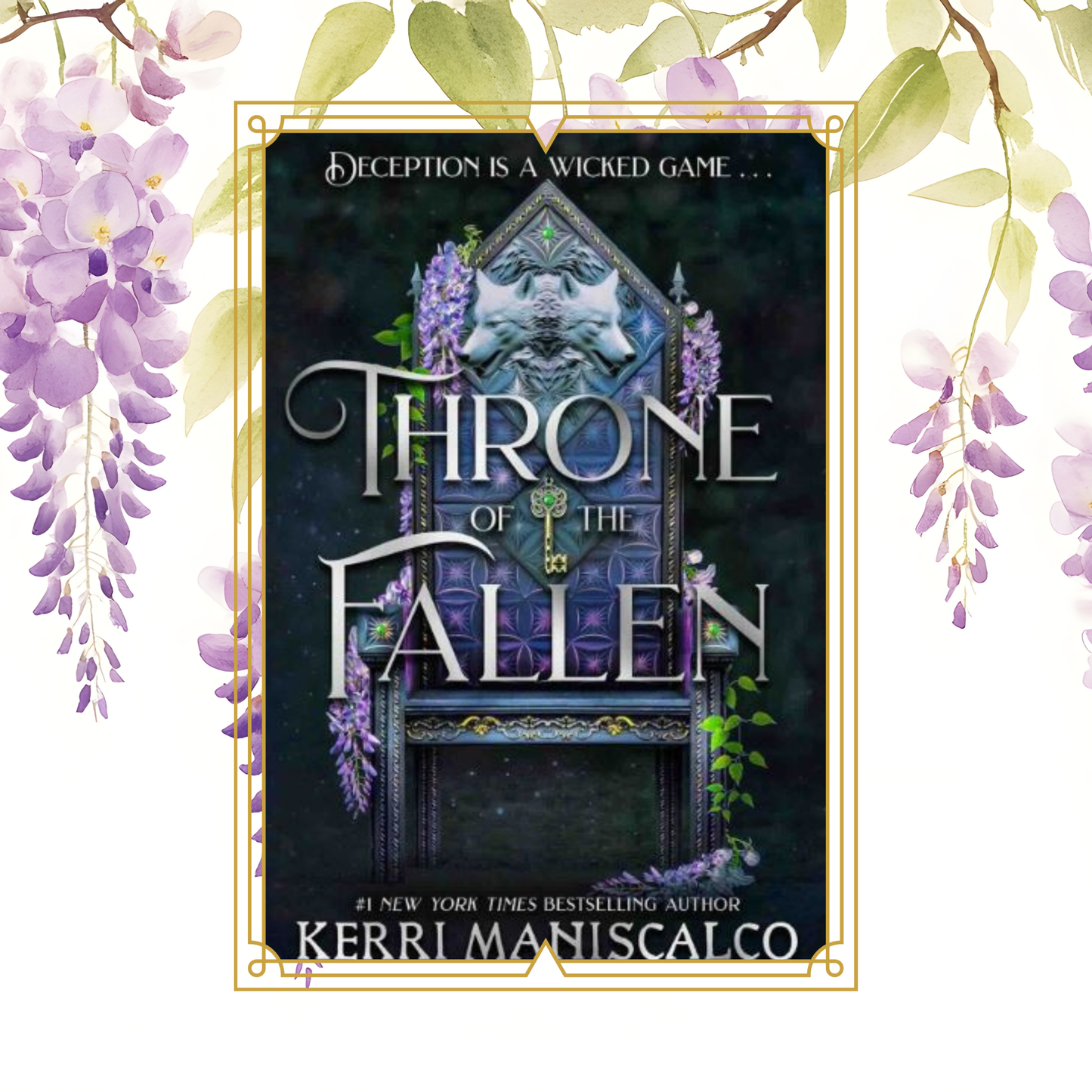 Throne of the Fallen by Kerri Maniscalco - Book 1 in the Prince of Sin Series