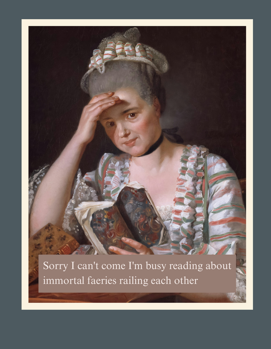 Busy Reading Card