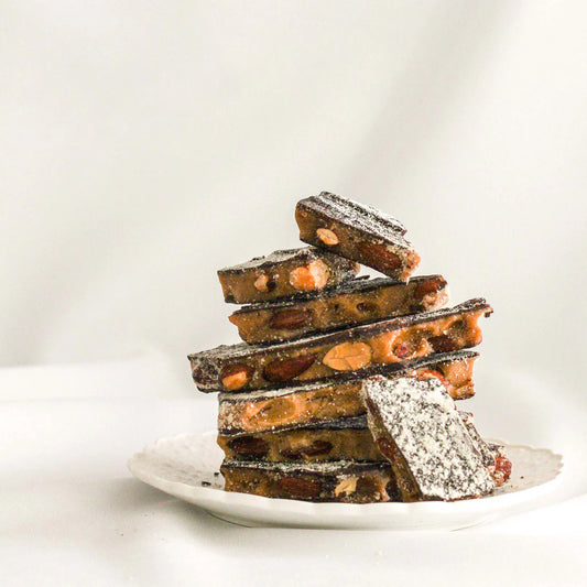 Dark Chocolate & Almond Toffee | 85g Jar