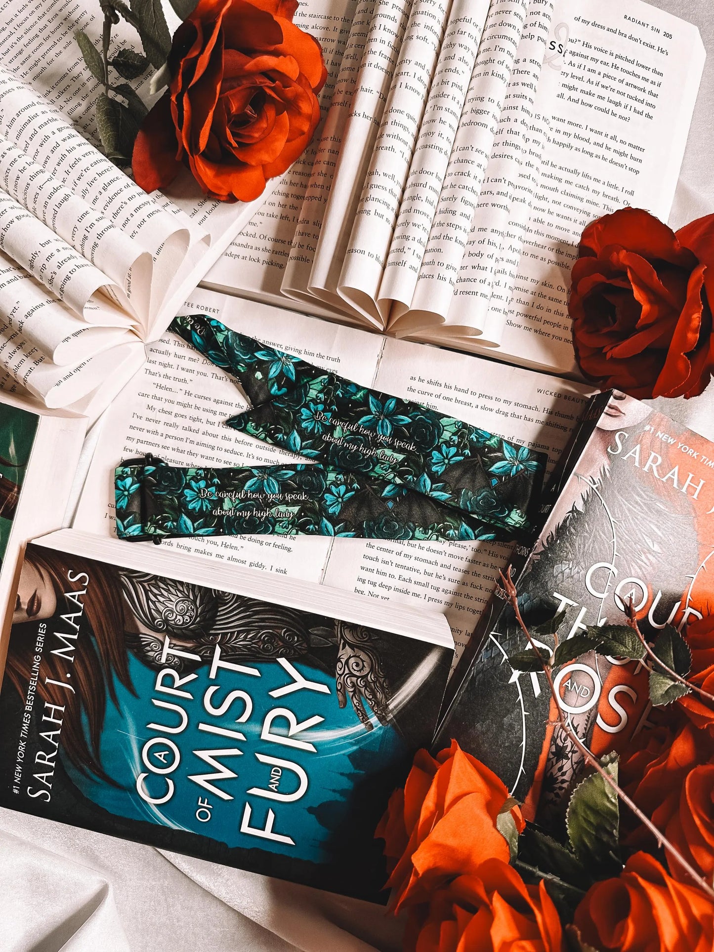Azriel's Girl - Tease Me Blindfold Bookmark