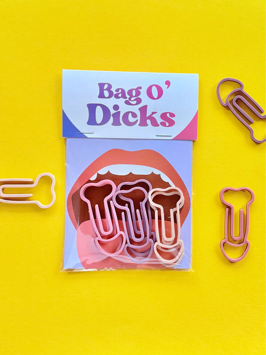 Bag O' Dick Cockclips - Nude Colour