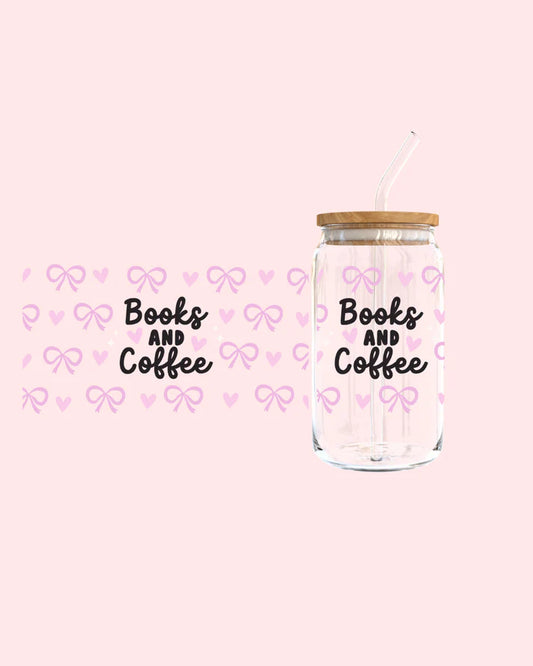 Books and Coffee Tumbler