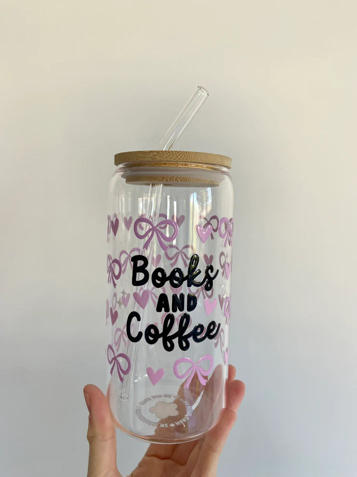 Books and Coffee Tumbler