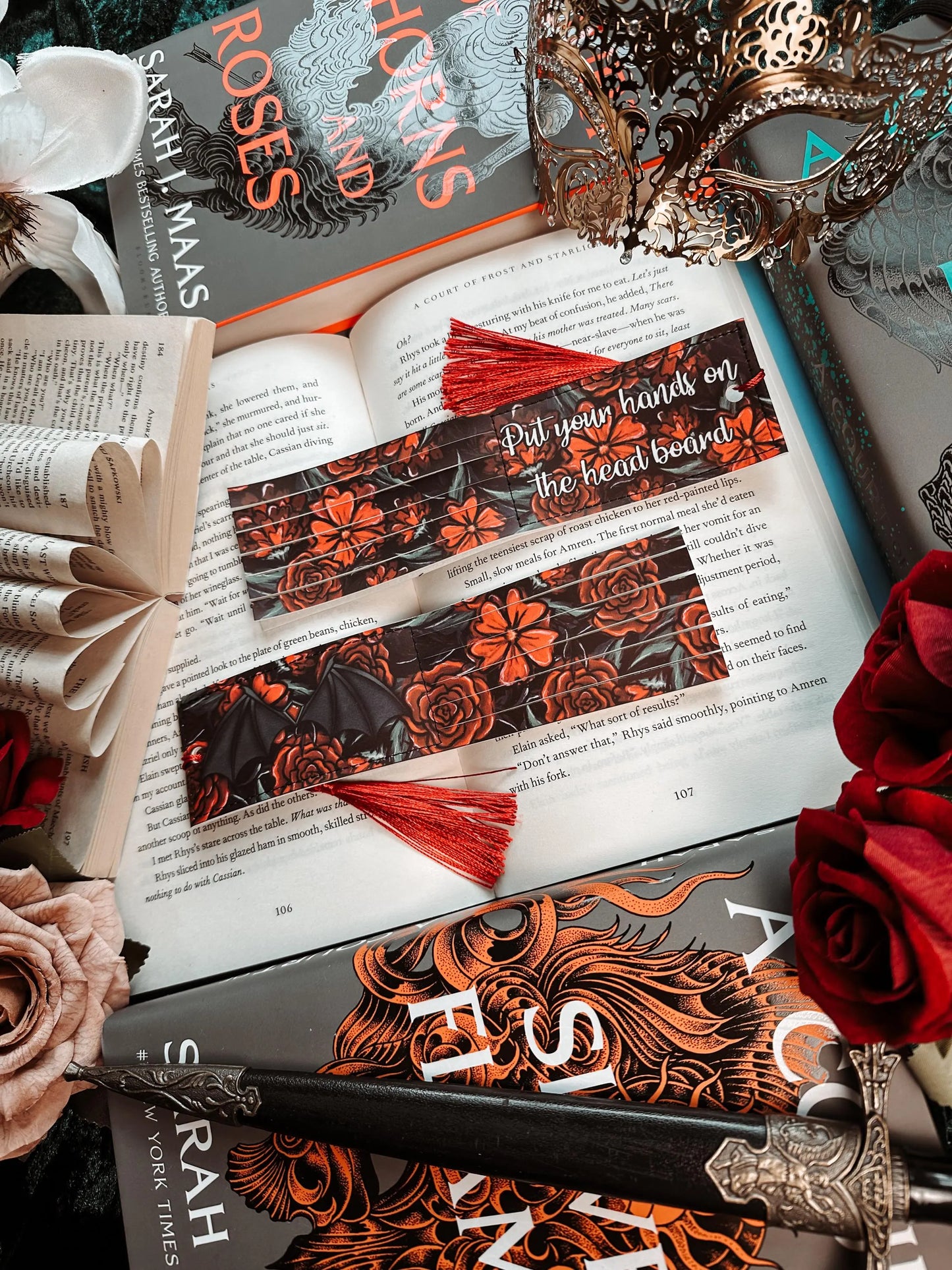 Cassian's Girl - Spank Me Whip-End Bookmark