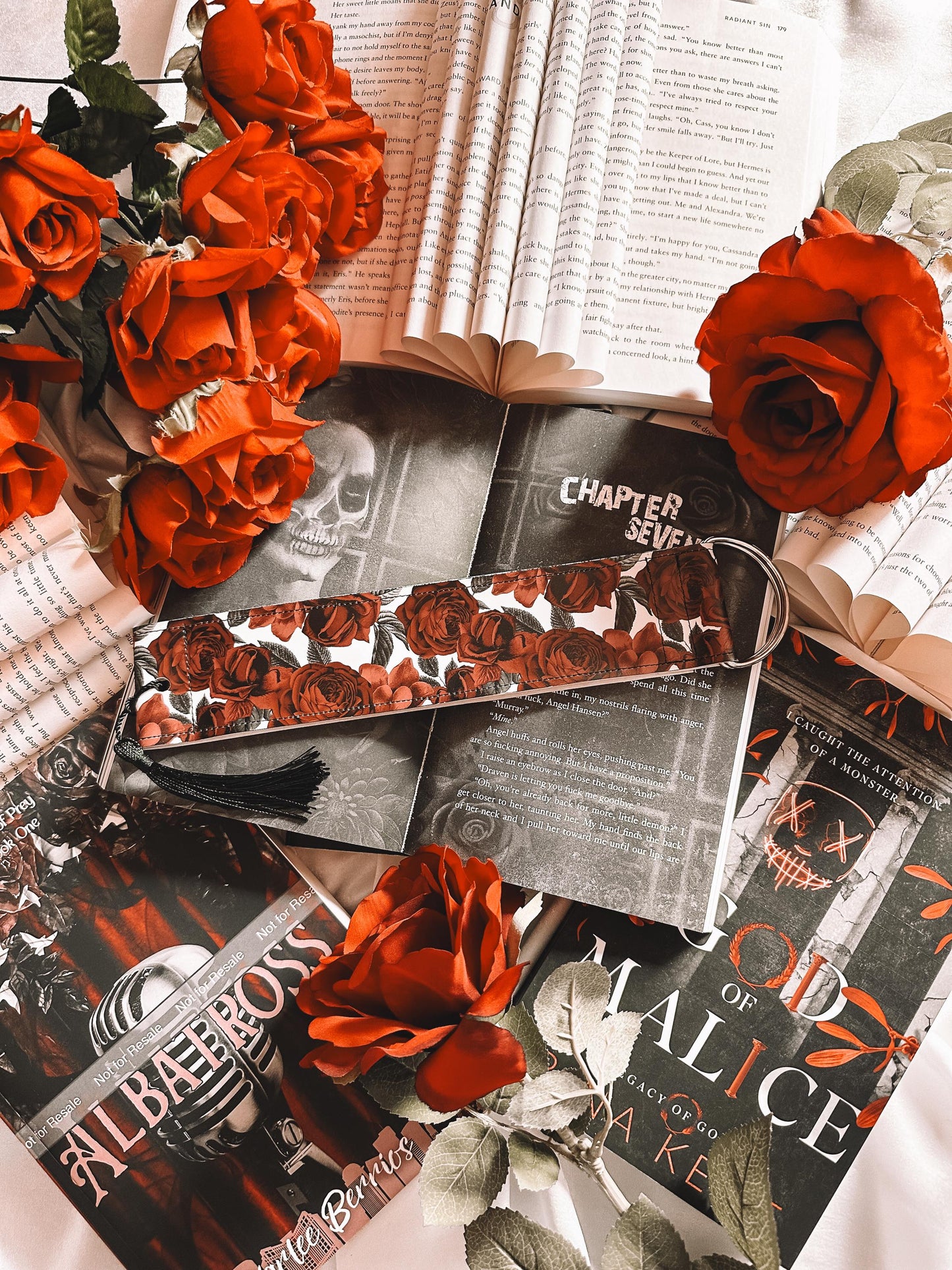 Rose - Control Me Handcuff Bookmark
