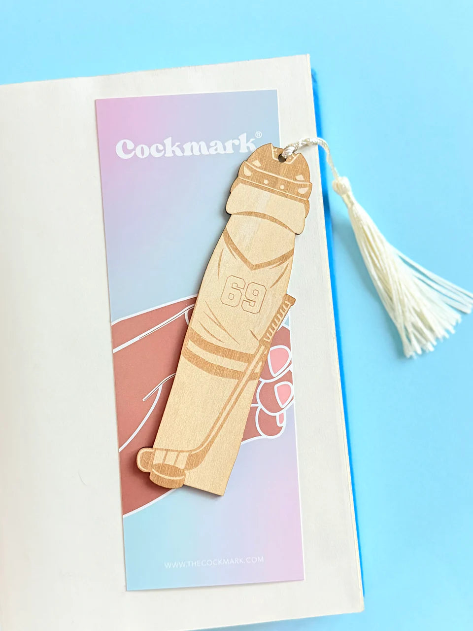 Hockey Cockmark Bookmark