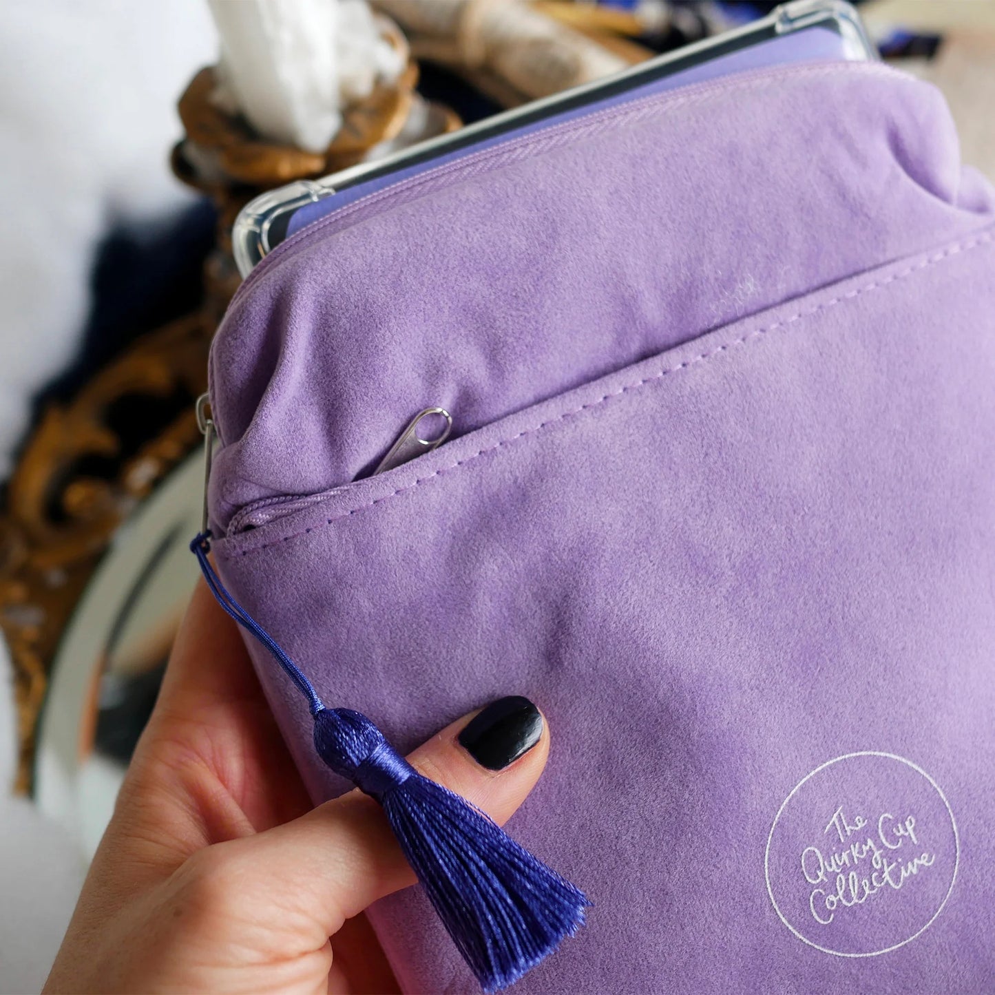 Otherworldly E-Reader Sleeve Lilac