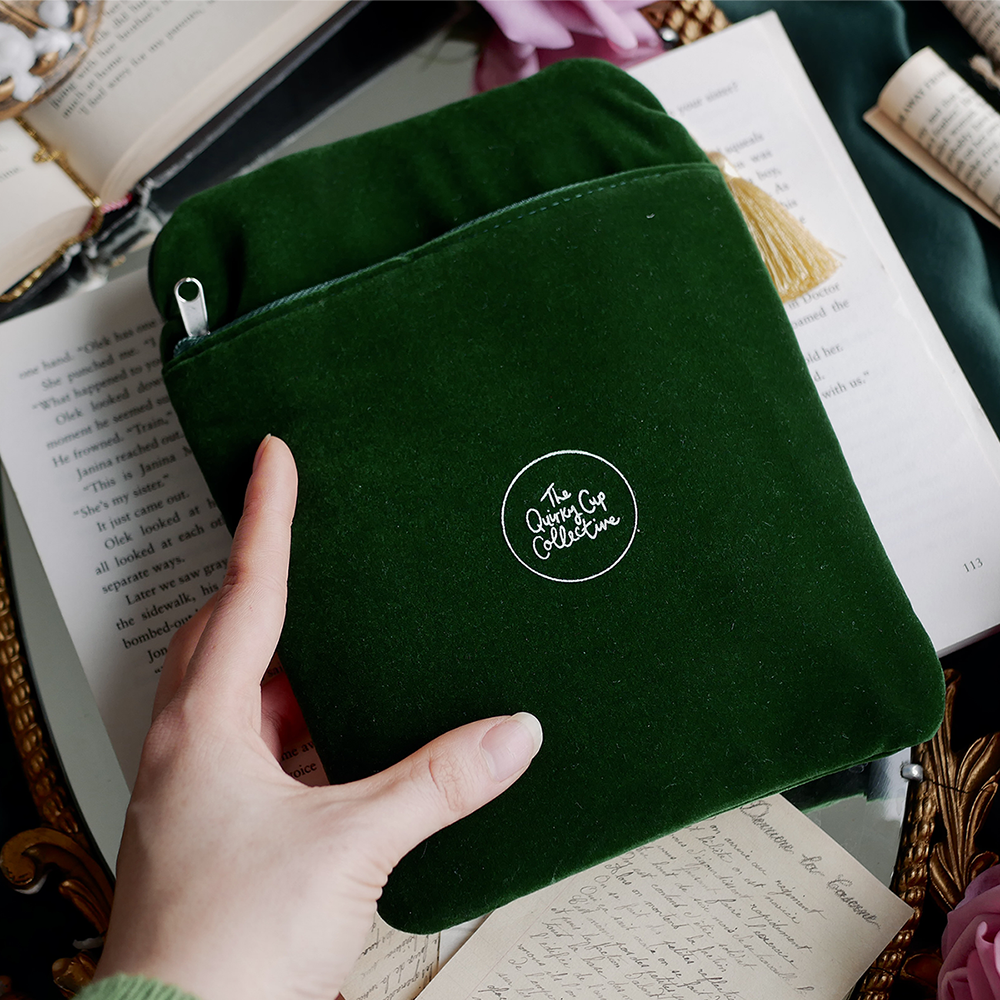 Literati E-Reader Sleeve - Forest Green