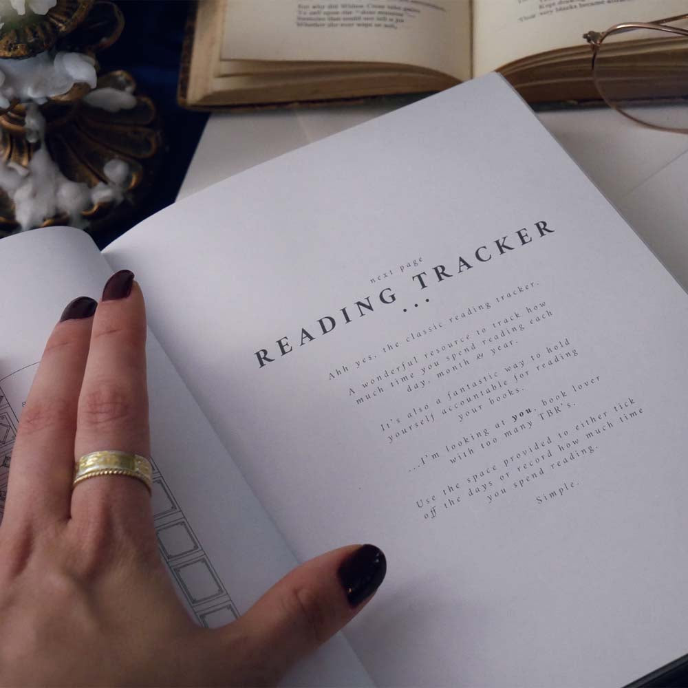 Reading Journal - Royal Blue