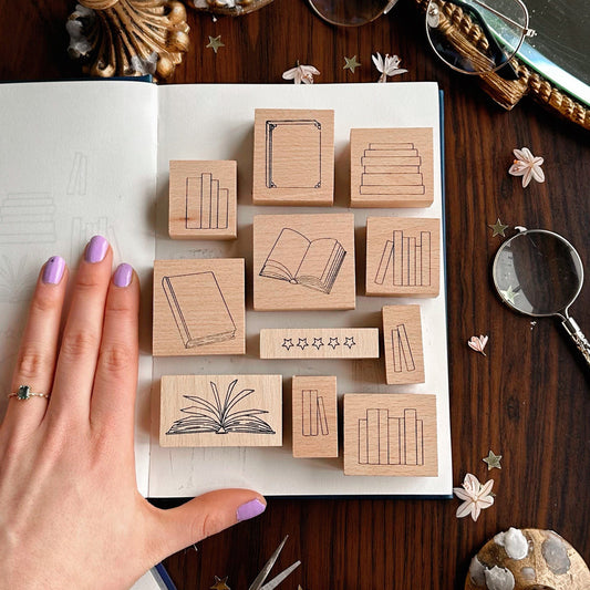 Stamp Set - Reading Journal