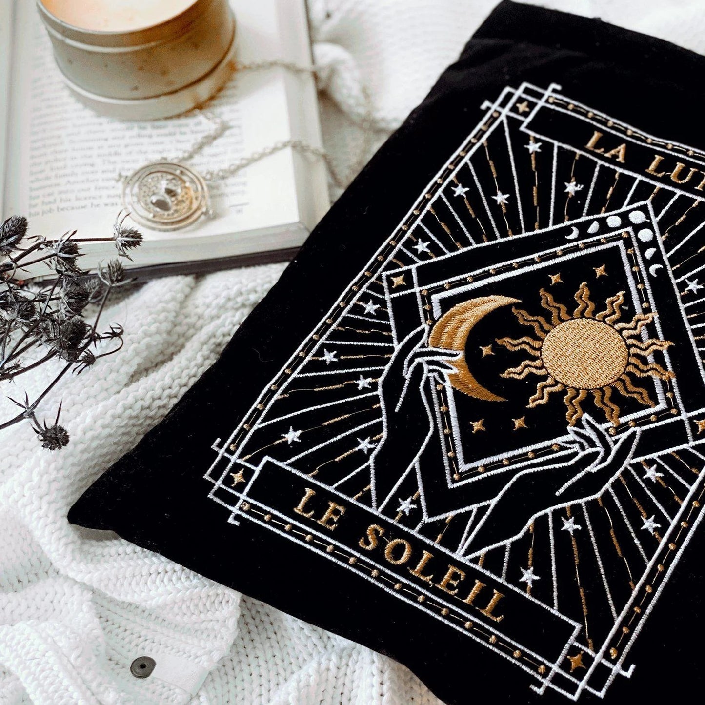 Sun and Moon Book Sleeve